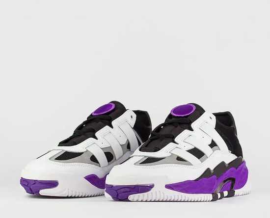 Кроссовки Adidas Niteball  White/Purple
