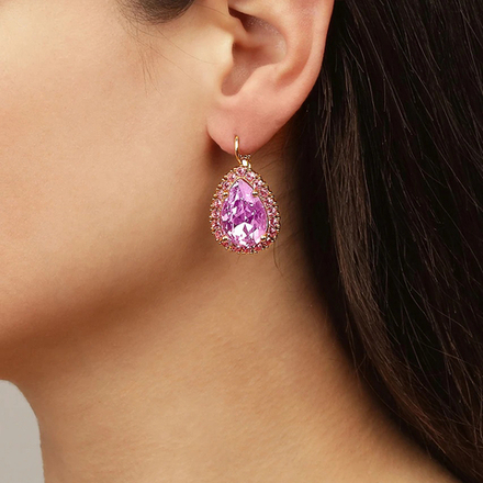 Серьги Dyrberg Kern FIORA SG LIGHT ROSE 440065