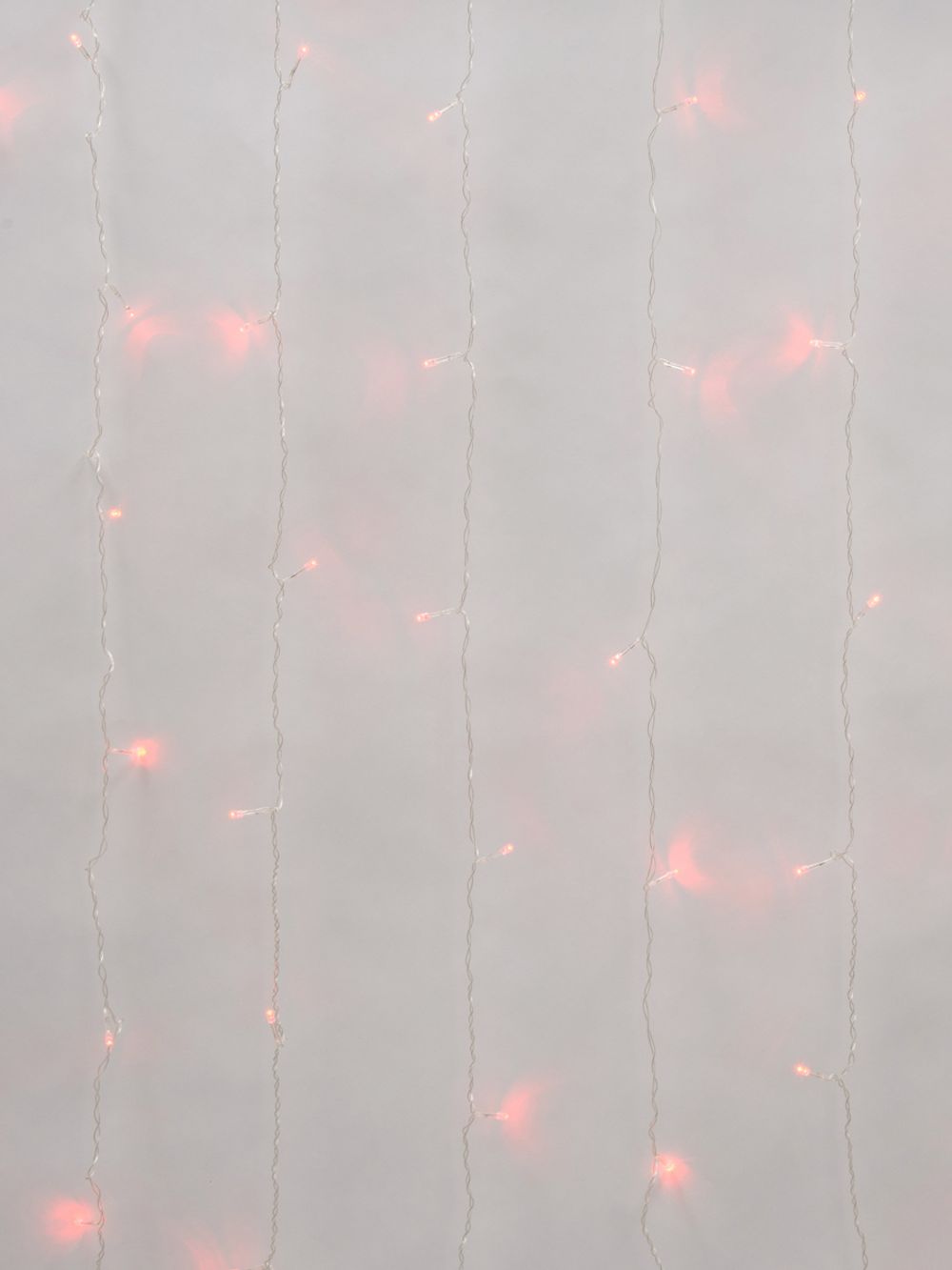 ULD-C2030-240-DTA RED IP20 Занавес светодиодный с контроллером. 3х2м. 240 светодиодов. Красный свет. Провод прозрачный. TM Uniel.