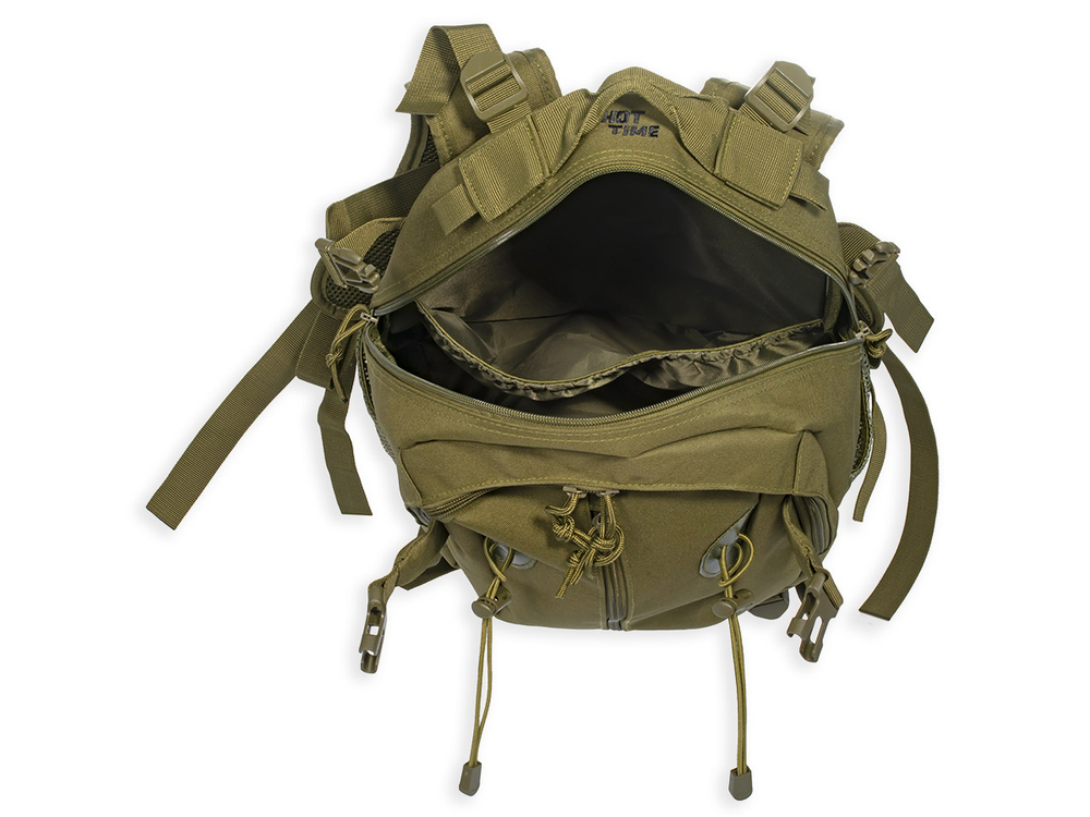 Рюкзак ShotTime городской Basic 25л, полиэстер 900D, олива, ST-BP-701 9-OD