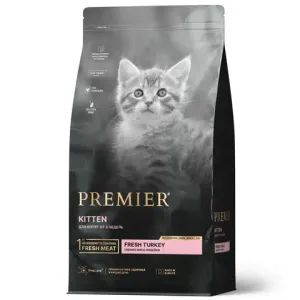 Уценка! Повр.упак./ Сухой корм Premier Cat Turkey Kitten для котят из свежей индейки