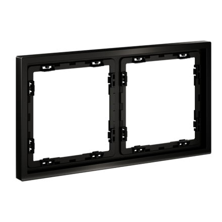 Рамка металлическая на 2 поста, S70 Metal (антрацит)