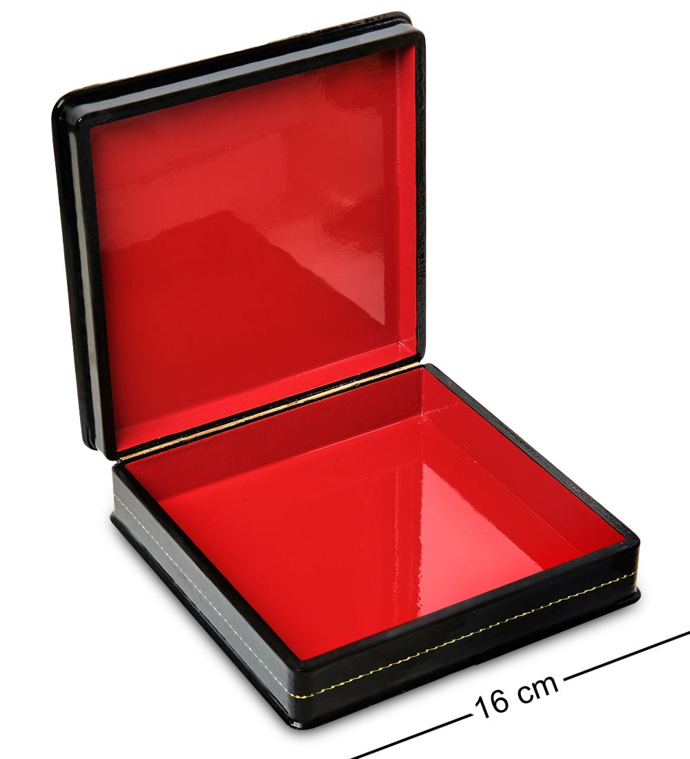 ШК-19/31 Шкатулка в технике декупаж «Суздаль» (16х16х4,5)