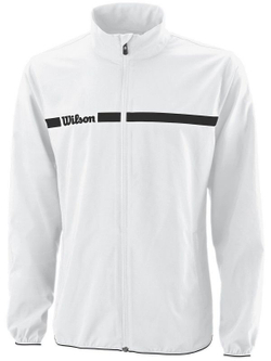 Мужская теннисная кофта Wilson Team II Woven Jacket M - white