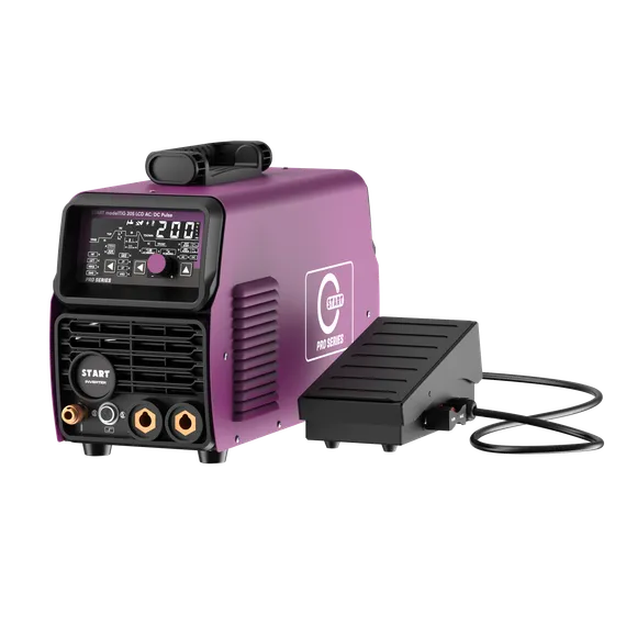 OSA START modelTIG 205 LCD AC/DC TIG PULSE Установка аргонодуговой сварки 3W205APL — полупрофессиональный аргонодуговой сварочный аппарат tig для монтажников, 205 А