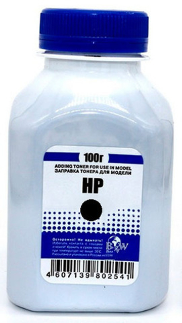 Тонер для картриджей HP Q6001A/CB541A/CC531A/CE321A черный (100г) B&W Premium