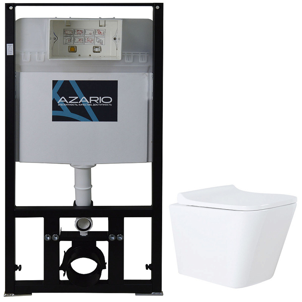 Инсталяция+унитаз Teramo Azario AZ-8010-1000+AZ-0052 12141