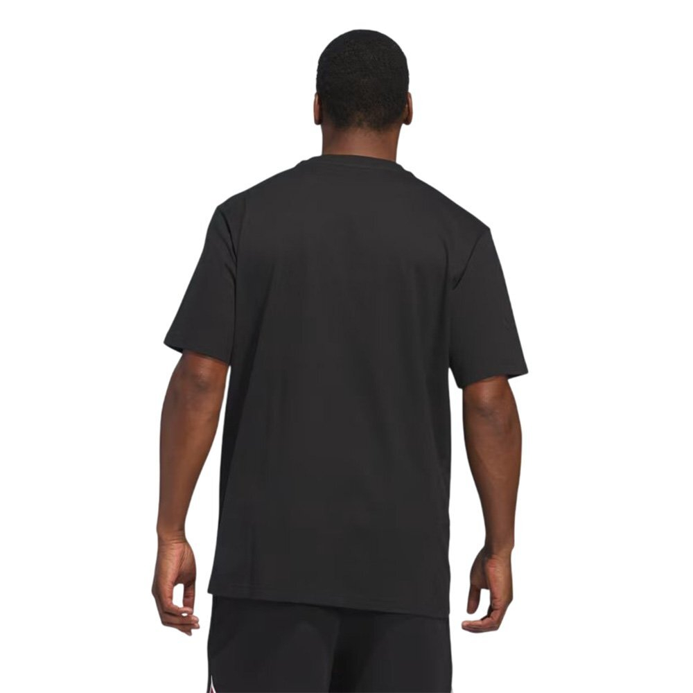 Баскетбольная футболка adidas Ball at Sunrise Graphic T-shirt Black