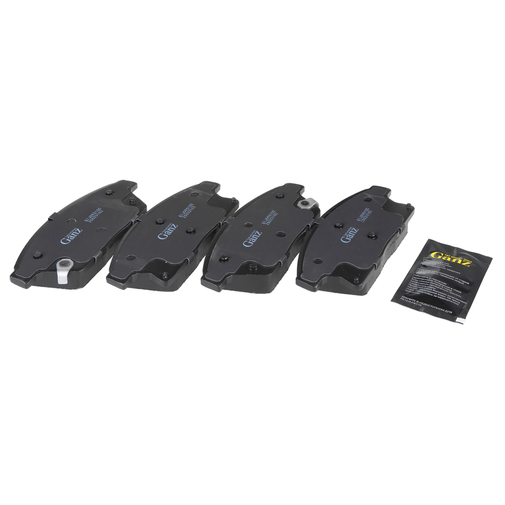 Колодки передние PRO-Line Ceramic CHEVROLET Cruze/OPEL Astra J all 08/Zafira 12 GANZ GIJ09010C