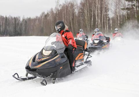 Правила безопасности при езде на снегоходе