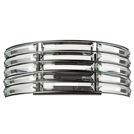 746618 Бра AMERIGO 2х40W E14 УМБРА ПРОЗРАЧНЫЙ