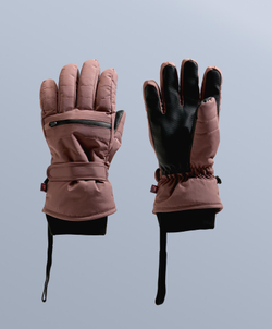 Oysho Технические перчатки SKI Primaloft®, цвет мальвы