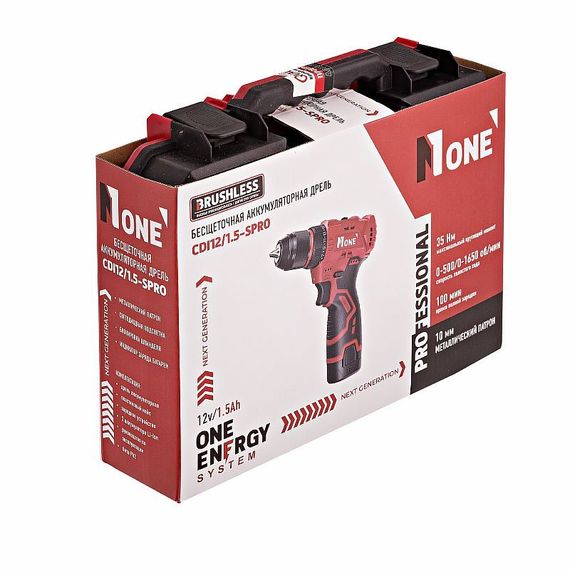 Аккумуляторная дрель-шуруповерт NUMBER ONE CDI 12/1,5-SPRO