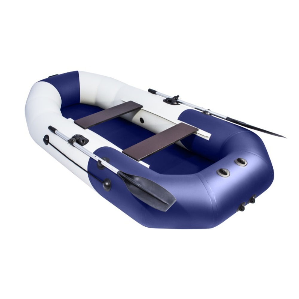 Лодка ПВХ Таймень NX 270 светло-серый/синий