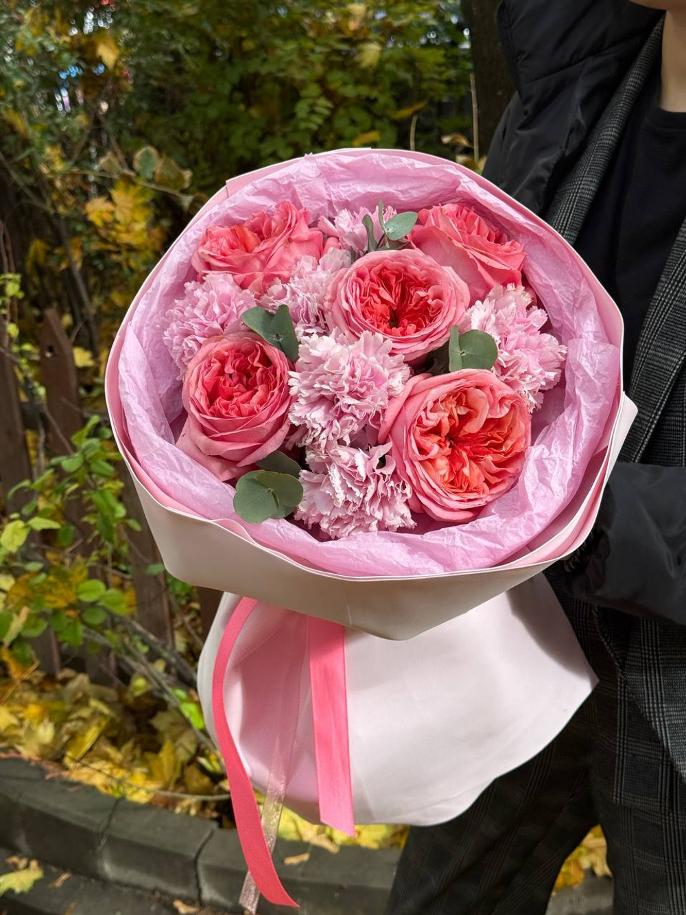 Букет «Розовое облако»