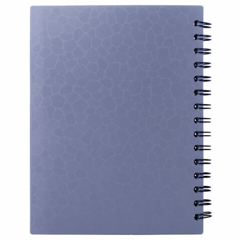 Тетрадь-блокнот 120 л., A5, 170x215 мм, BRAUBERG, линия, гребень, обложка пластиковая, 4 разделителя, "Rich", 401791, 4шт