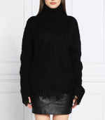 гольф Silvian Heach - черный(CVA22097LU)