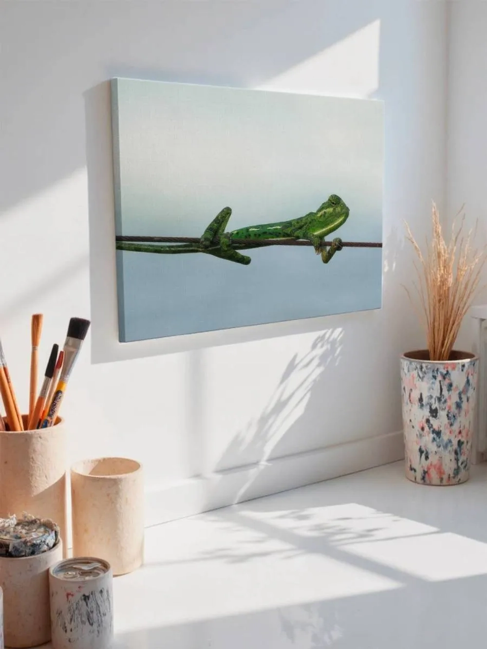 Картина на стену 40 X 50 Ящерица