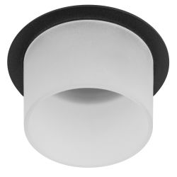 Светильник встраиваемый декоративный ЭРА DK106 BK под лампу MR16 GU5.3 черный