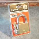 Замок навесной 60мм "Овал" ЕРМАК