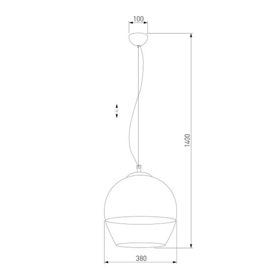 Подвесной светильник TK Lighting 3342 Boulette