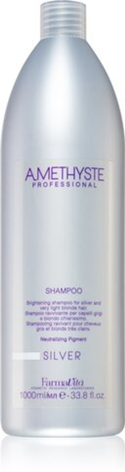 FarmaVita Amethyste Silver - шампунь для светлых и седых волос /   1000  ml  / GTIN 8022033016119