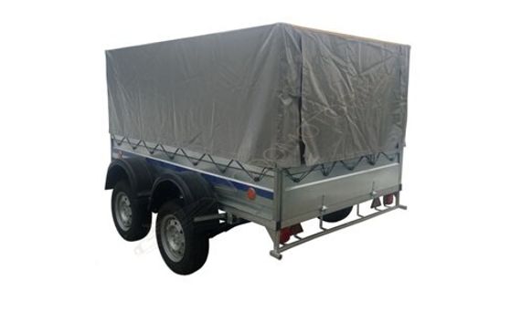 Прицеп Престиж 7135 2.56х1.57 низкий тент 0.3 м ( двухосный )