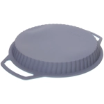 Форма силиконовая «CooKstyle» круглая с ручками 23*31*3см, с металлической вставкой