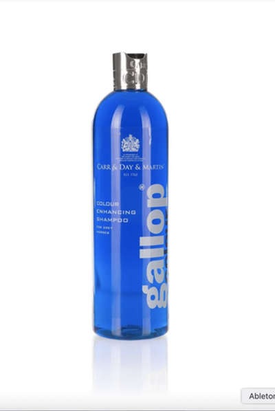 Gallop Colour-Grey Шампунь для яркости окраса лошади серый 0,5 л