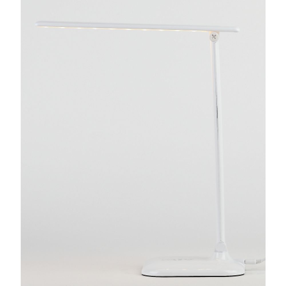 Настольный светильник ЭРА NLED-462-10W-W светодиодный белый | Светодиодные настольные лампы