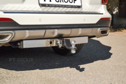 ТСУ /съемный квадрат/ с НЕРЖ накладкой GAC GS8 2019-2022