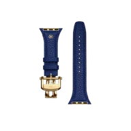 Ремешок для Apple Watch - Зернистая кожа - Синий
