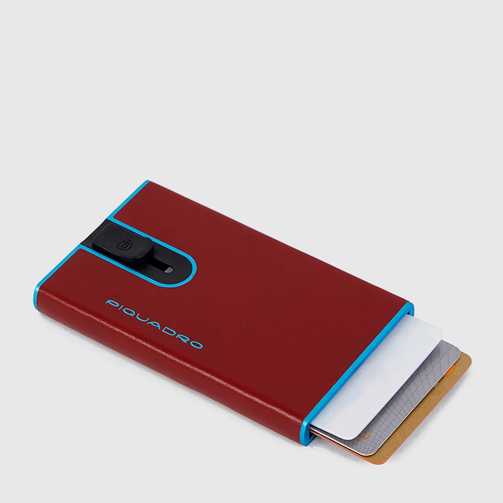 Чехол для карт Piquadro Blue Square/Ruggine