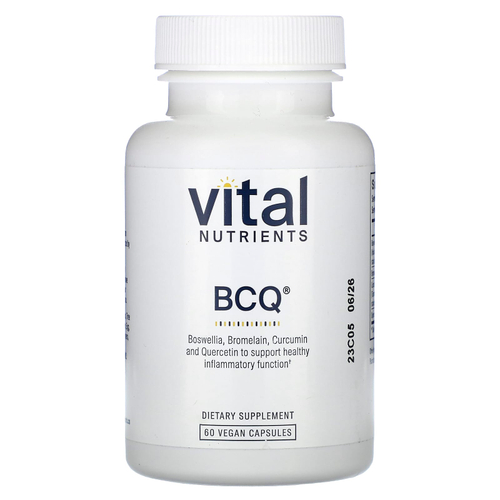 Vital Nutrients, BCQ, 60 веганских капсул
