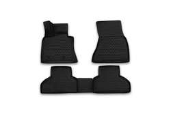 Коврики 3D в салон для BMW X5 F15, 2013-2017, 4 шт. (полиуретан) Element.NLC.3D.05.38.210K