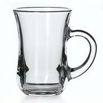 Кружка стеклянная 140мл «Чай и кофе» 55411SLB