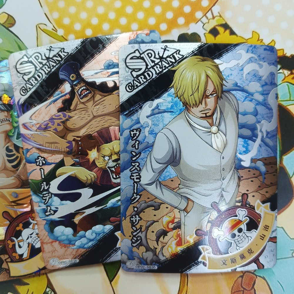 Коллекционные карточки "One Piece / Ван пис / Большой куш" V2