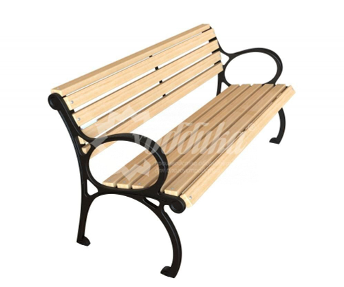 Скамейка чугунная «Квартал»