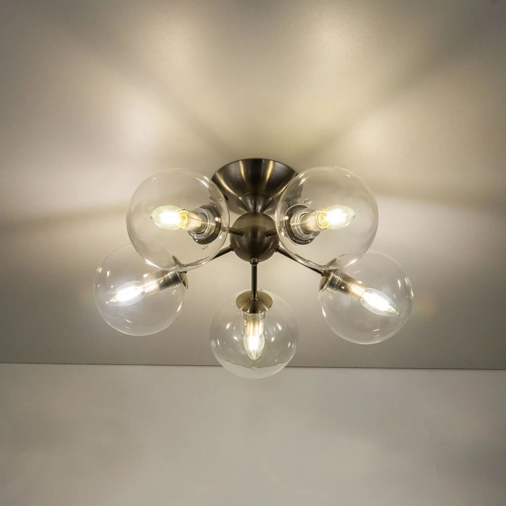 Citilux Томми CL102151 Люстра потолочная Матовый Хром