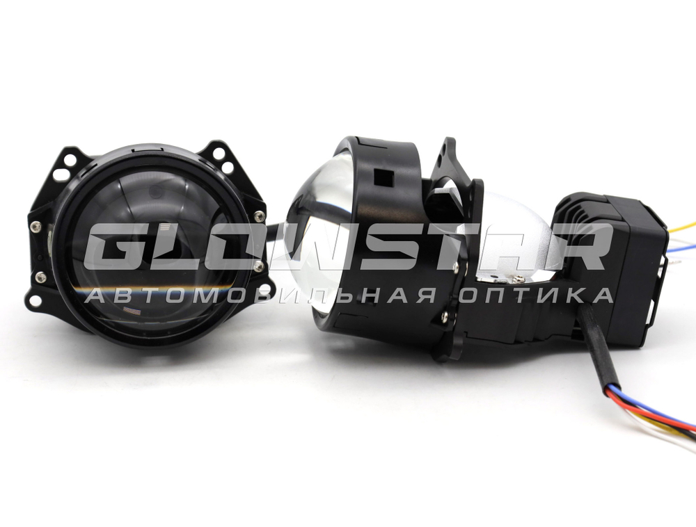 Билед модули Aozoom K3 Dragon Knight New DK200 (III поколение) 3.0 дюйма, 2 чипа, 5500K, 12V, 50W/60W, крепление 3R (комплект, 2шт)