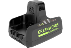 Быстрое зарядное устройство GREENWORKS G82C2 82 V на 2 аккумулятора   2939007