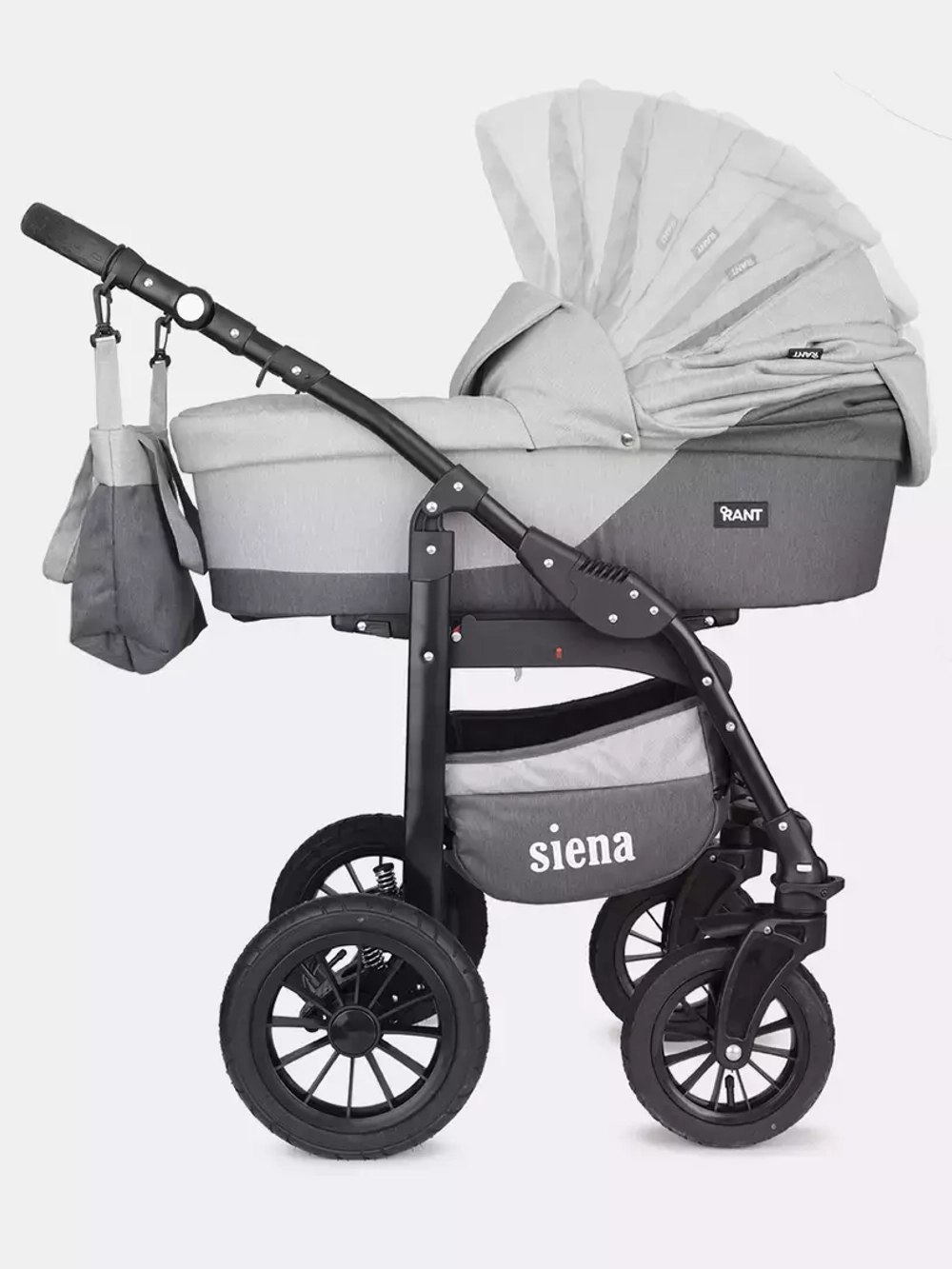 Коляска SIENA   (BartPlast) 04 графит-серый
