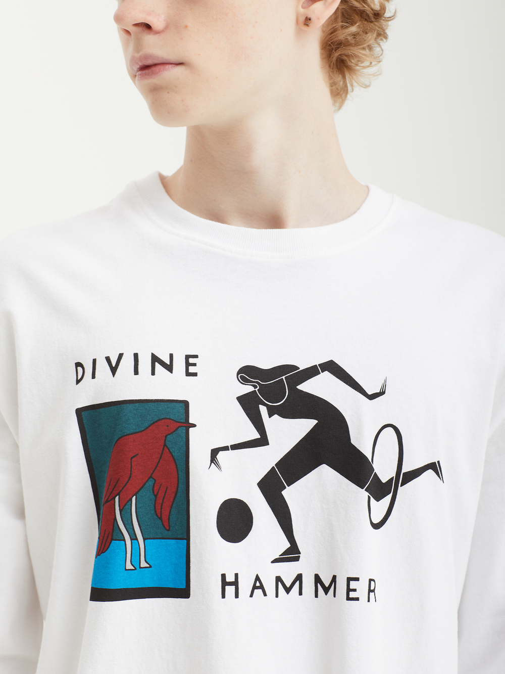 Мужской Лонгслив Divine Hammer