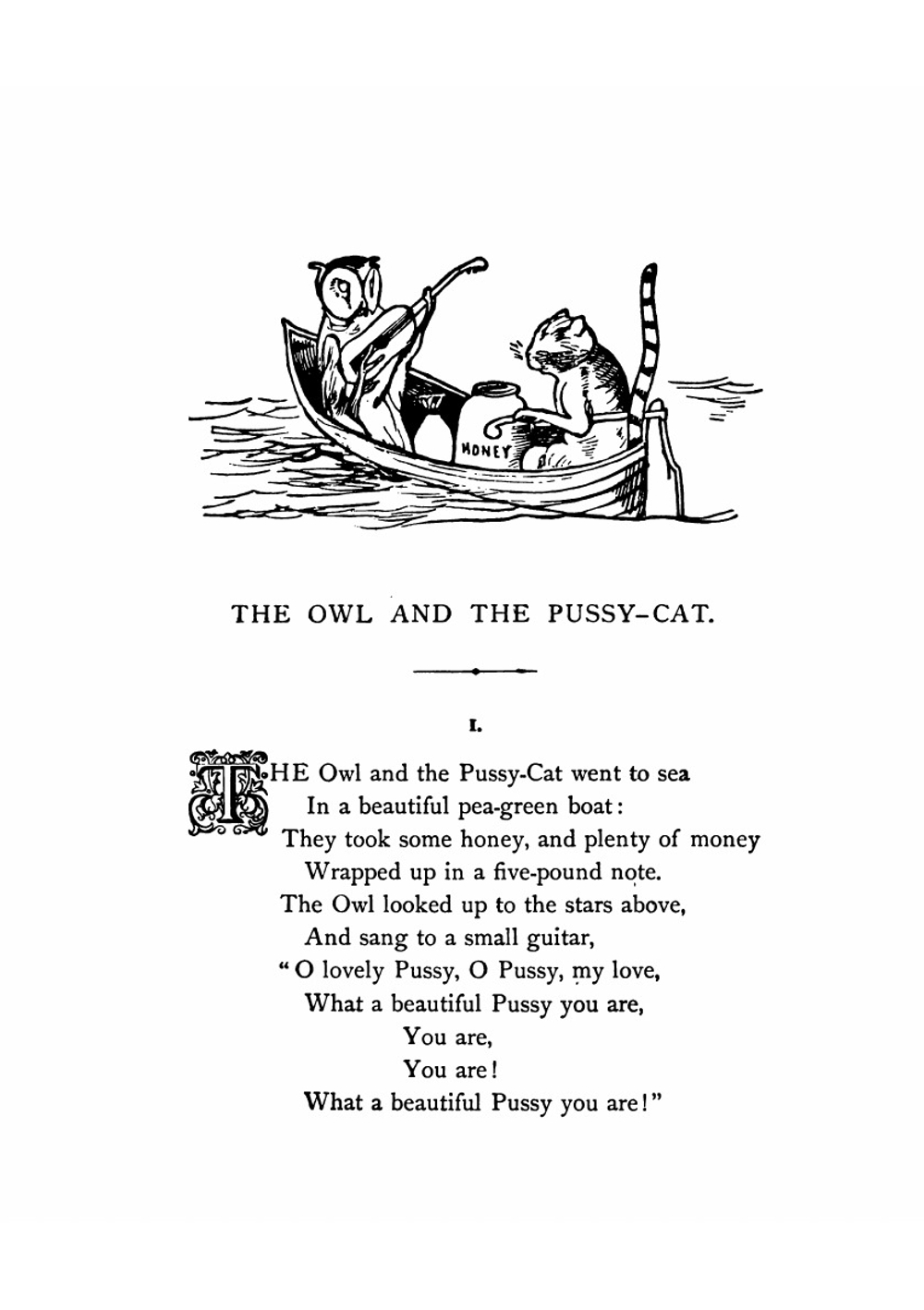 Nonsense songs. stories, botany, and alphabets. | Edward Lear