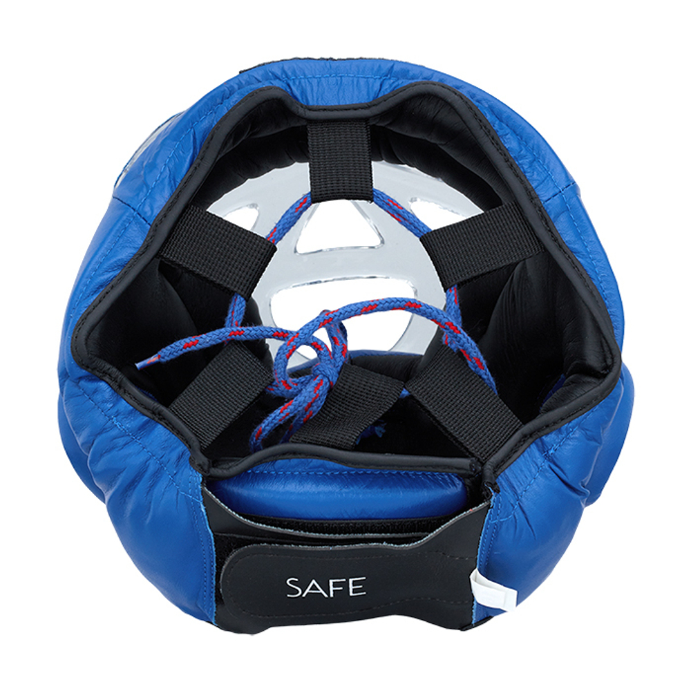 HGS-4023S Шлем SAFE на шнуровке синий
