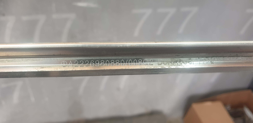 Молдинг двери задней левой Mercedes S (W222) 13-20 Б/У Оригинал A2226980880