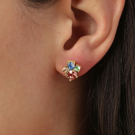 Серьги Dyrberg Kern BILLIS SG PASTEL MULTI 460045