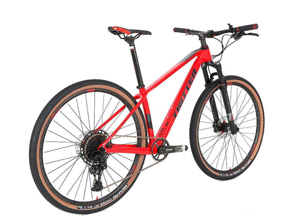 Велосипед Twitter 2022 MTB мод. WARRIO Rpro 29 M8100-24S Carbon