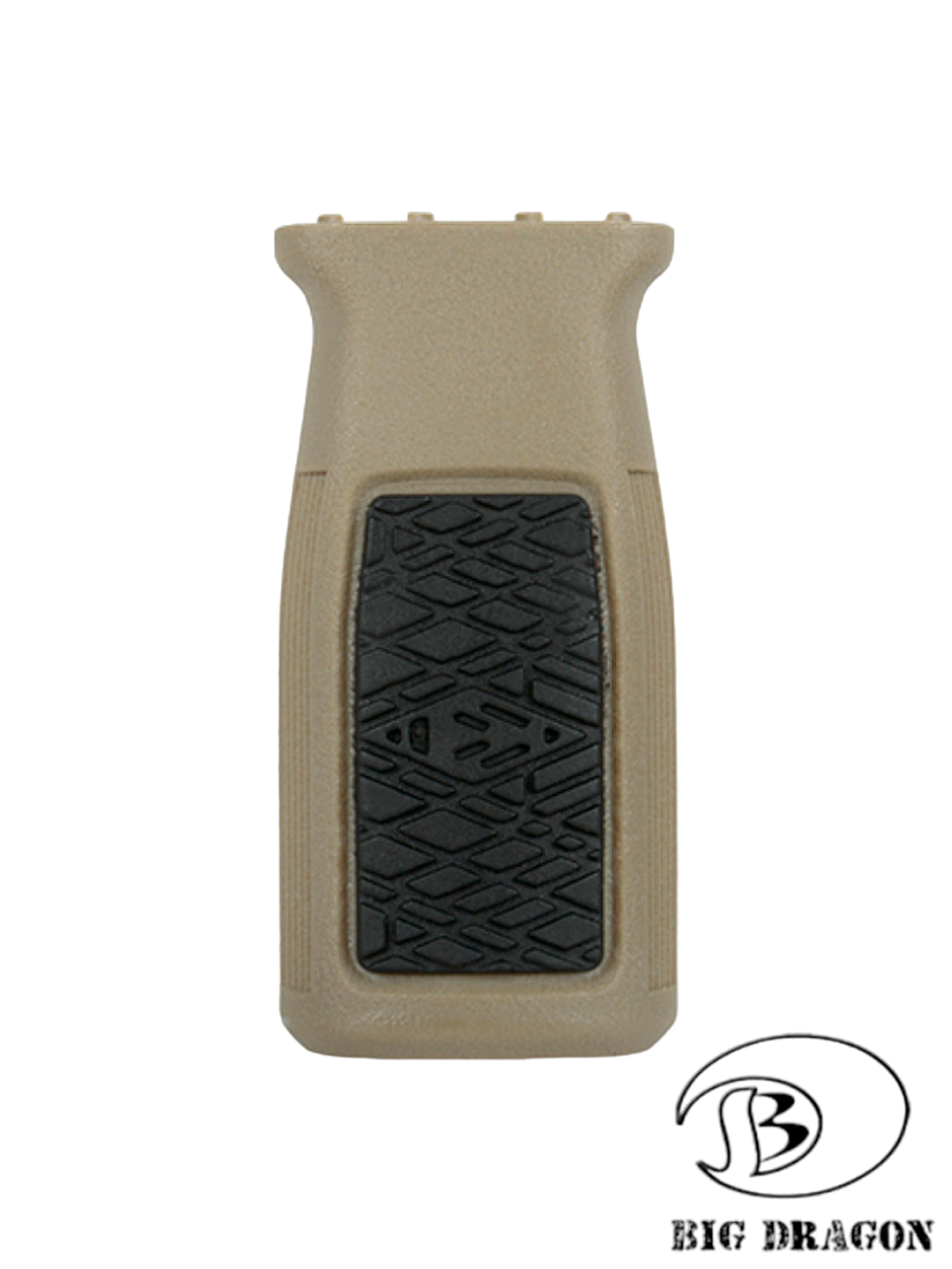 Рукоятка на цевьё Big Dragon M-LOK Vertical Grip (BD9369DEB). Desert/Black