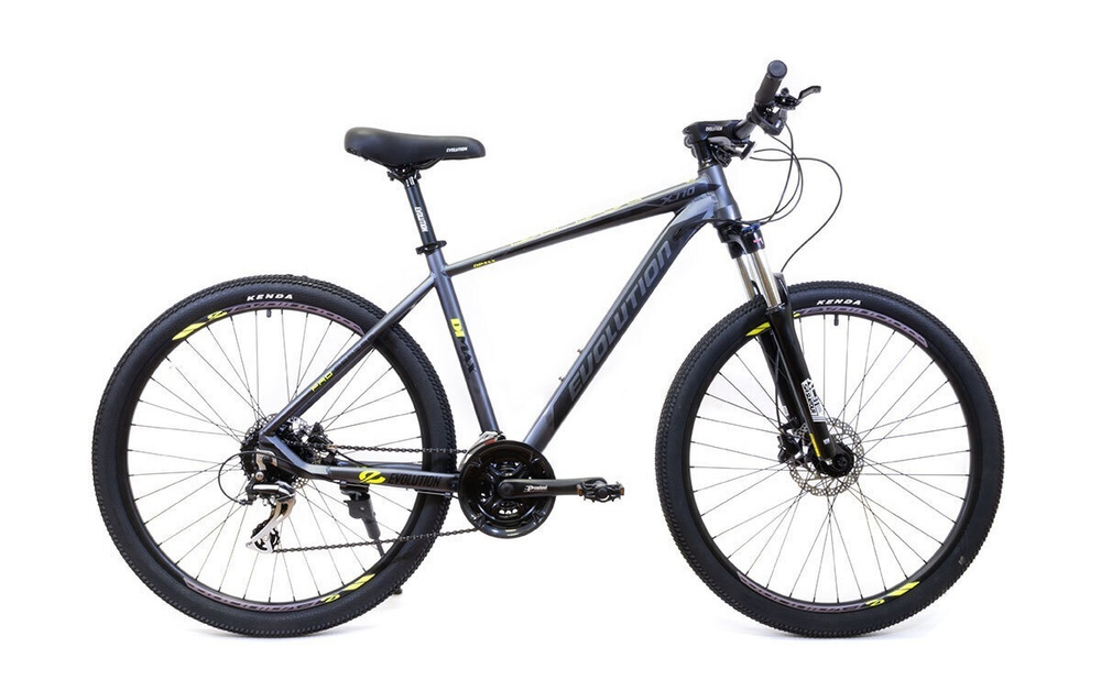 Велосипед 27,5 EVOLUTION DIMAX D 17 алюминий 24-скор. черно-желтый